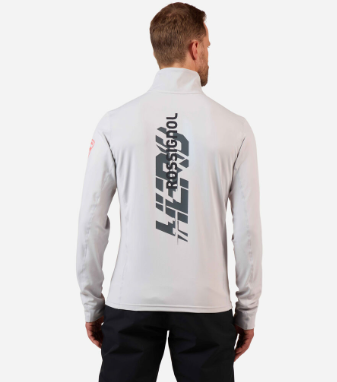 ROSSIGNOL - HERO MID LAYER STRETCH JKT GREY